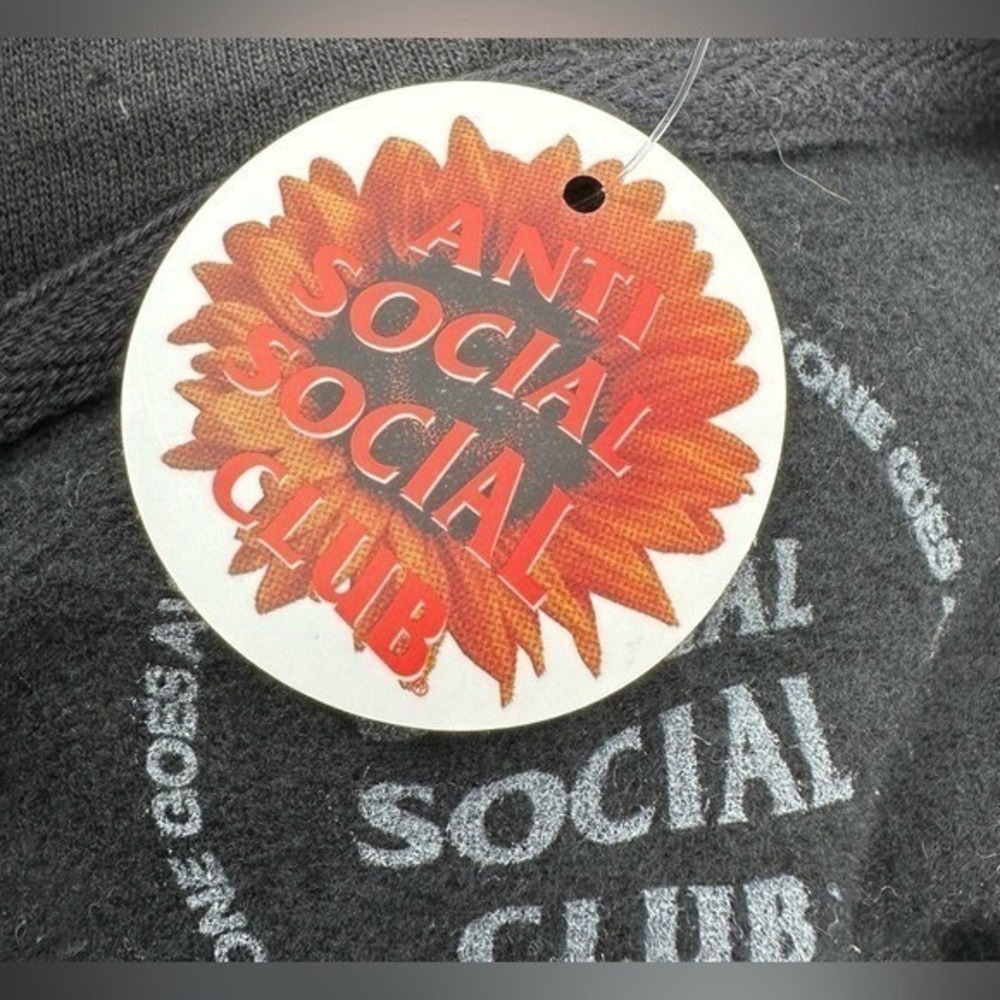 Anti Social Social Club Hoodie X Martha Stewart Black Sweatshirt Size XS NWT - Picture 4 of 10
